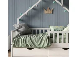 Hausbett branco 168x83x155 noemi