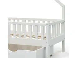 Hausbett branco 168x83x155 noemi