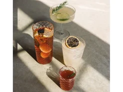 Highball - Conjunto de 4 Copos de Coquetel e Vinhos Aromáticos 41cl, Copo, Design Elegante - Zafferano Fabricado na Itália