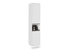 Hochschrank branco/cinza 38x33x170 viola