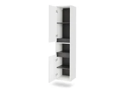 Hochschrank branco/cinza 38x33x170 viola