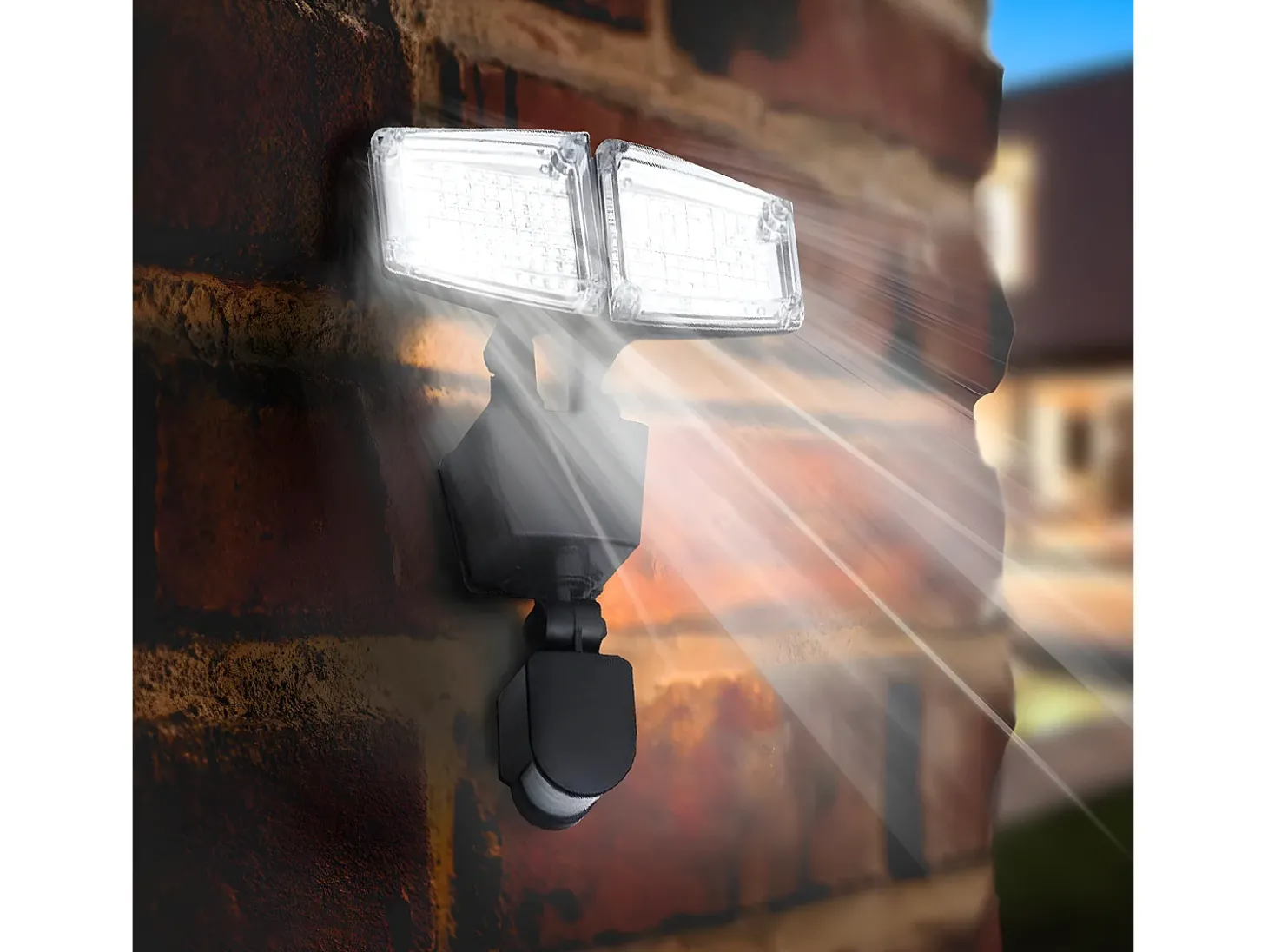 holofote com sensor solar 1200LM DOUGLAS