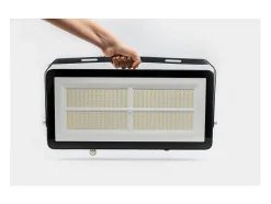 Holofote LED para área externa Beneito & Faure Polaris 100W CCT IP65 120° - 3000K/4000K/5000K - Branco fosco