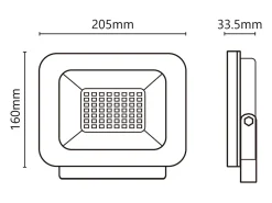 Holofote LED 9-30V 50W 4500lm 4000K