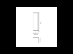 Home Pole - Poste de LED para Jardim para Fixação no Chão - Luz Noturna Quente 3000K 230V 15W 1590lm Zafferano - Corten