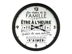Horloge La Vie En Famille