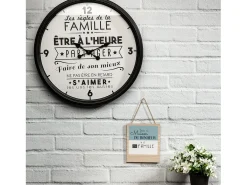 Horloge La Vie En Famille