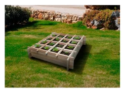 Horta em madeira "Girassol" - 80 x 80 x 20 cm