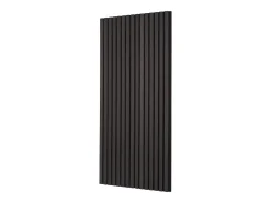 Houten Latten-Akustiekpanelen SucceBuy 120 x 60 cm, Modern Design, Zwart Eikenhout, voor een Moderne Decoratie, Geluidsreductie