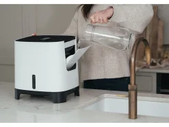 Humidificador evaporativo Meaco Armin® 680 ml: ar puro, alivia as alergias, silencioso, sem calcário, ideal para casa