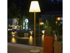 Iluminação pública solar H150CM WOOD