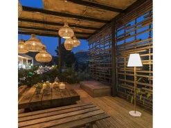 Iluminação pública solar H150CM WOOD