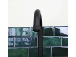 Indus misturador para lava-loiça preto mate Essebagno