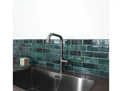 Indus misturador para lava-loiça cinzento metalizado Essebagno