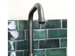 Indus misturador para lava-loiça cinzento metalizado Essebagno