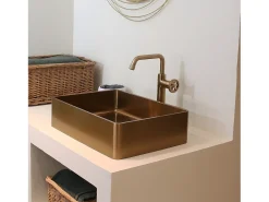 Indus Torneira de lavatório alta cobre Essebagno