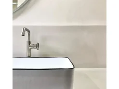 Indus Torneira para lavatório alto estilo inox Essebagno