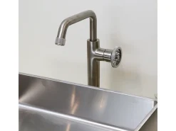 Indus Torneira para lavatório alto estilo inox Essebagno