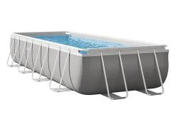 Intex 26792 Prism Metal Frame piscina acima do solo 488x244x107 cm
