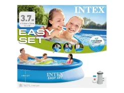 Intex 28132NP - Piscina redonda Easy Set com bomba filtro, 366x76 cm