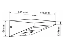 IRIS - Spot de energia solar preto 4000K Beneito Faure luz exterior