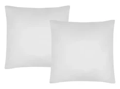 Jogo cama cetim 108 fios/cm², capa edredão 220x240 cm + 2 fronhas 63x63 cm branco - TALORA