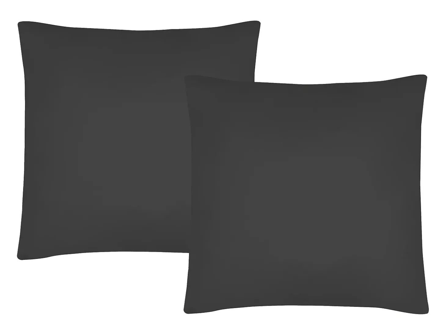 Jogo cama cetim 108 fios/cm², capa edredão 240x260 cm + 2 fronhas 63x63 cm cinza - TALORA