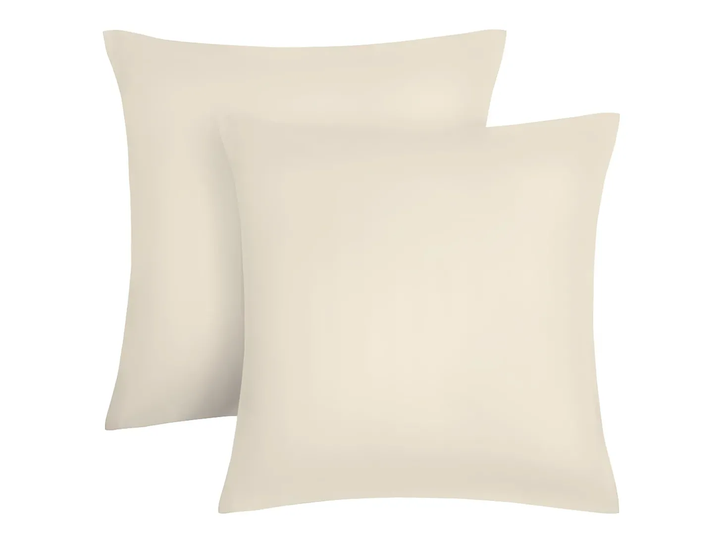 Jogo cama cetim 108 fios/cm², capa edredão 220x240 cm + 2 fronhas 63x63 cm bege - TALORA