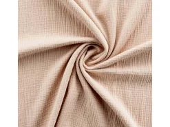 Jogo de Cama em Musselina de Algodão "Angelia" Rosa 260x240cm - Botões de Pressão - Tendência & Design