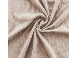 Jogo de Cama em Musselina de Algodão "Angélia" 140x200cm Areia - Suavidade e Conforto