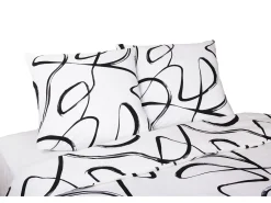 Jogo de cama para 2 pessoas 1 capa de edredão 240x220 cm+2 Fronhas 65x65 cm algodão
