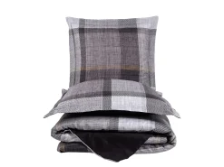 Jogo de cama para 2 pessoas 1 capa de edredão 240x220 cm+2 Fronhas 63x63 cm em cetim de algodão