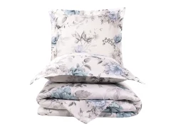 Jogo de cama para 2 pessoas 1 capa de edredão 240x220 cm+2 Fronhas 63x63 cm em cetim de algodão