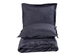 Jogo de cama para 2 pessoas 1 capa de edredão 240x220 cm+2 Fronhas 63x63 cm em cetim de algodão