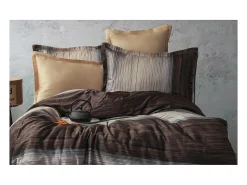 Jogo de cama para 2 pessoas 1 capa de edredão 240x220 cm+2 Fronhas 63x63 cm em cetim de algodão