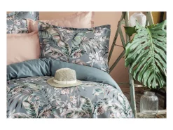 Jogo de cama para 2 pessoas 1 capa de edredão 240x220 cm+2 Fronhas 63x63 cm em cetim de algodão