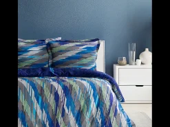 Jogo de cama para 2 pessoas 1 capa de edredão 200x200 cm+2 Fronhas 63x63 cm em cetim de algodão