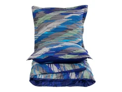 Jogo de cama para 2 pessoas 1 capa de edredão 200x200 cm+2 Fronhas 63x63 cm em cetim de algodão