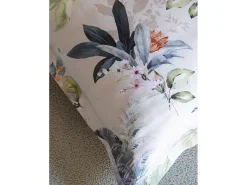 Jogo de cama para 2 pessoas 1 capa de edredão 240x220 cm+2 Fronhas 63x63 cm em cetim de algodão