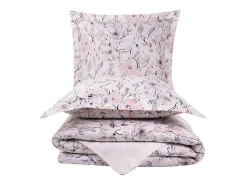 Jogo de cama para 2 pessoas 1 capa de edredão 240x220 cm+2 Fronhas 63x63 cm em cetim de algodão