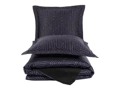 Jogo de cama para 2 pessoas 1 capa de edredão 240x220 cm+2 Fronhas 63x63 cm em cetim de algodão