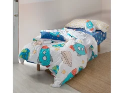 Jogo nórdico 2 piezas 155x220 cm (Cama 80/90) Space rocket