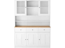 Kate | Buffet 3+3 Portas Carvalho Branco