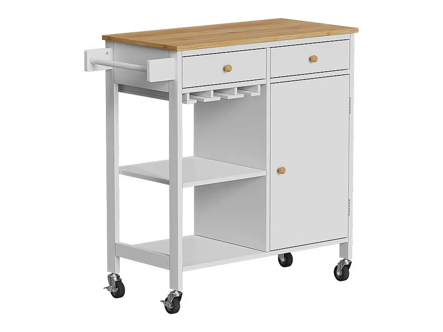 Küchenwagen branco 89x40x87 trayz