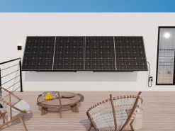 Kit 2 painéis solares Plug & Play 850 W LONGi - LUMINOSER