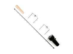 Kit de espetos de 66,5 cm para churrasco