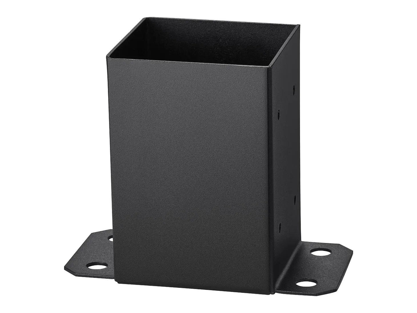 Kit de Suporte SucceBuy - Embalagem de 2 Suportes para Base de Poste de 101,6 x 101,6 mm, Ancoragem Reforçada para Vedação de Madeira