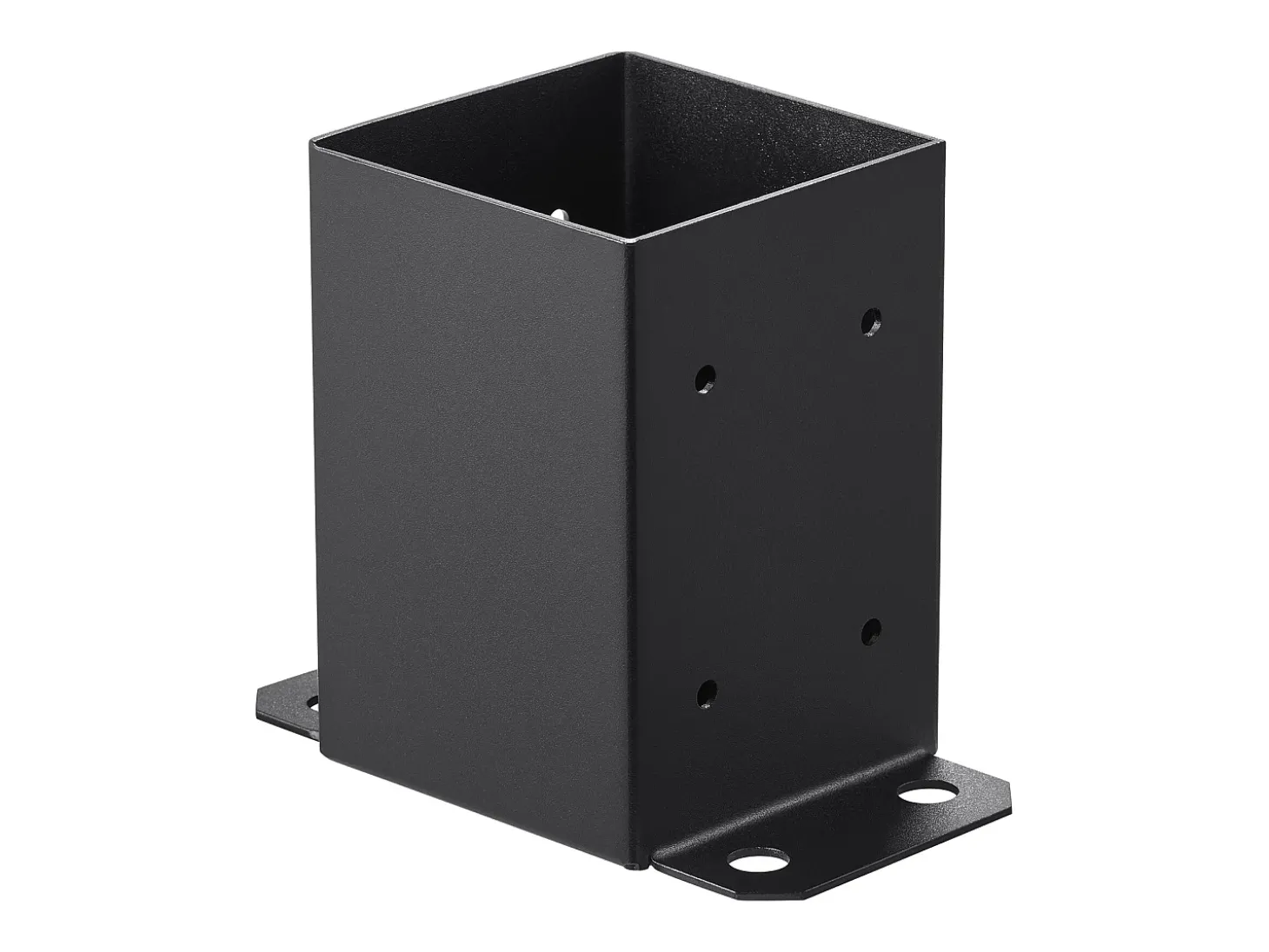Kit de Suporte SucceBuy - Embalagem de 2 Suportes para Base de Poste de 101,6 x 101,6 mm, Ancoragem Reforçada para Vedação de Madeira