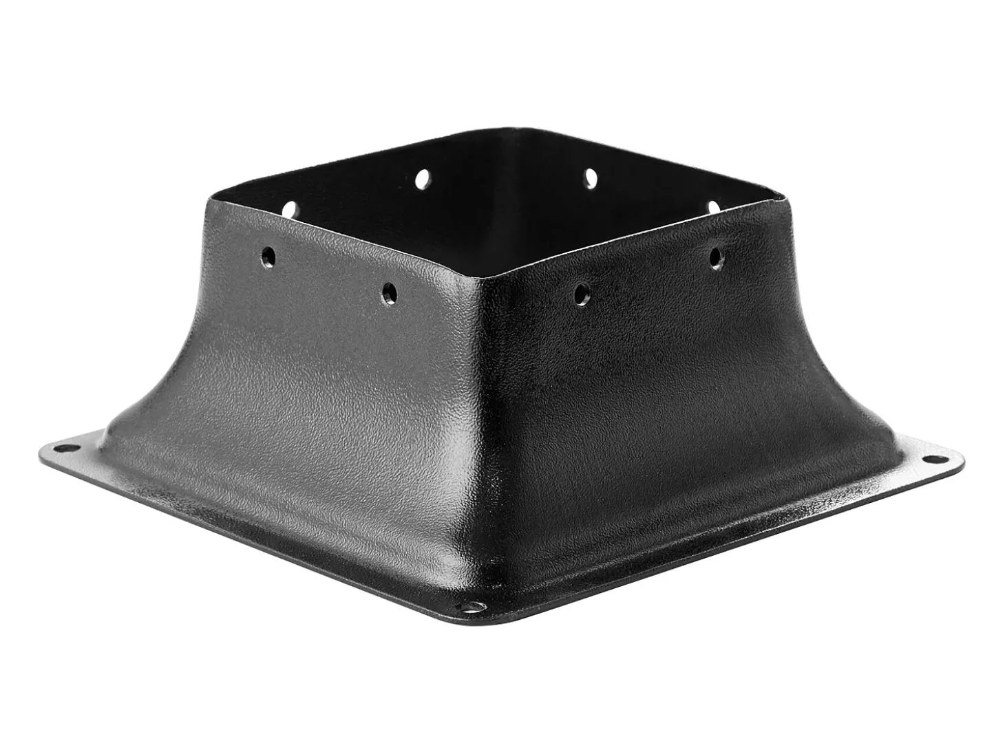 Kit de Suporte SucceBuy Embalagem de 4 Suportes de Base de Poste Reforçados de 10 × 10 cm para Ancoragens de Madeira Standard