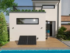 Kit painel solar Plug & Play 425 W LONGi - LUMINOSER